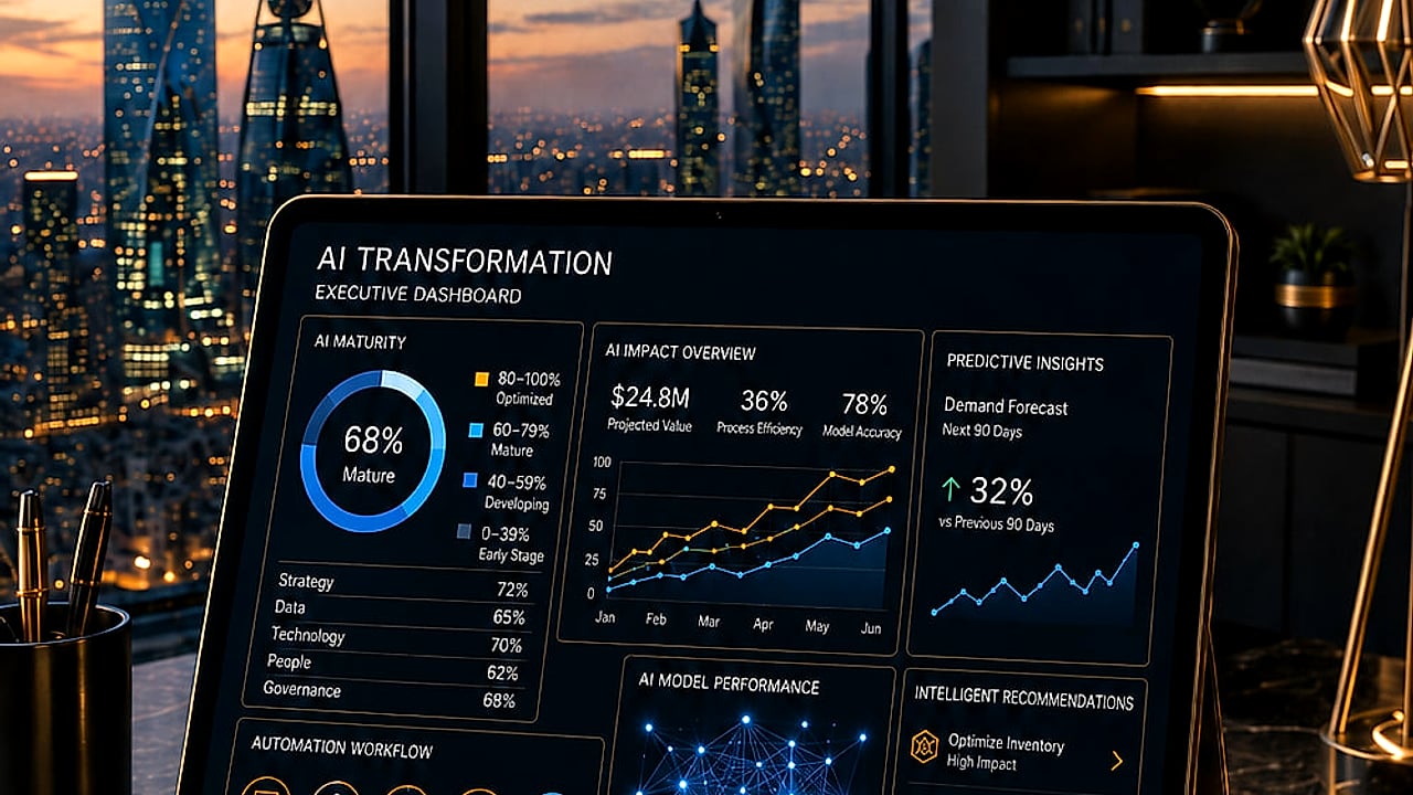 AI & BI Transformation dashboard